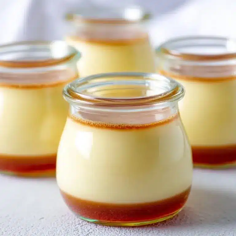 Nameraka Purin (Silky Japanese Custard Pudding) Recipe
