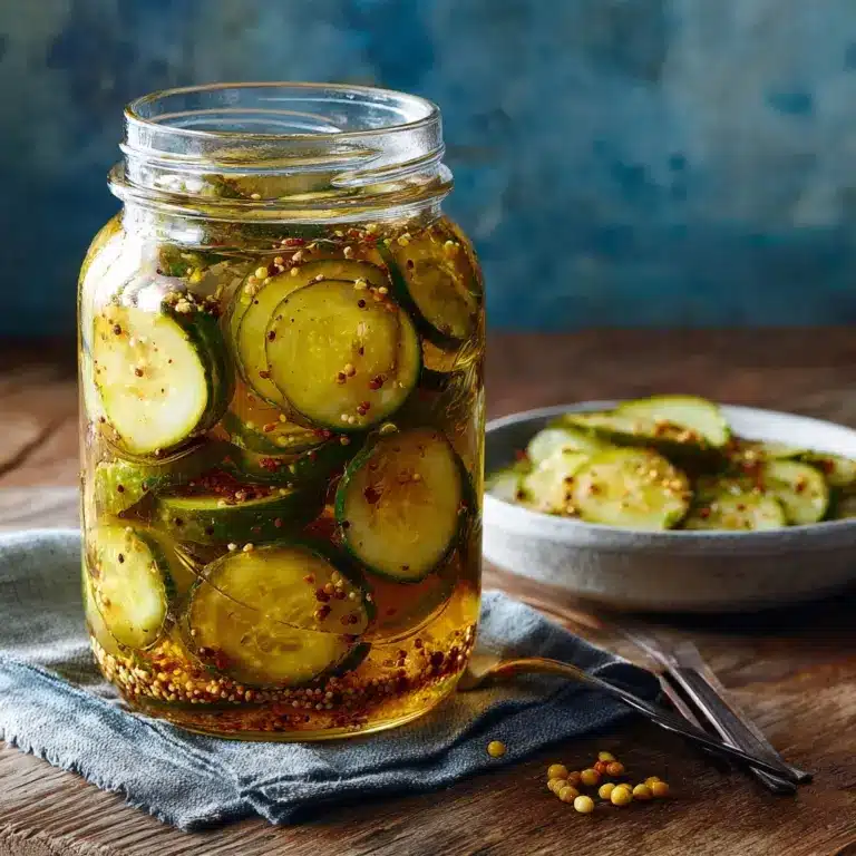 Bread and Butter Pickles Recipe
