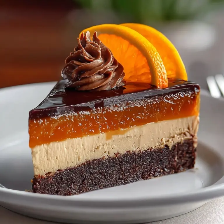 Chocolate Orange Cheesecake Recipe