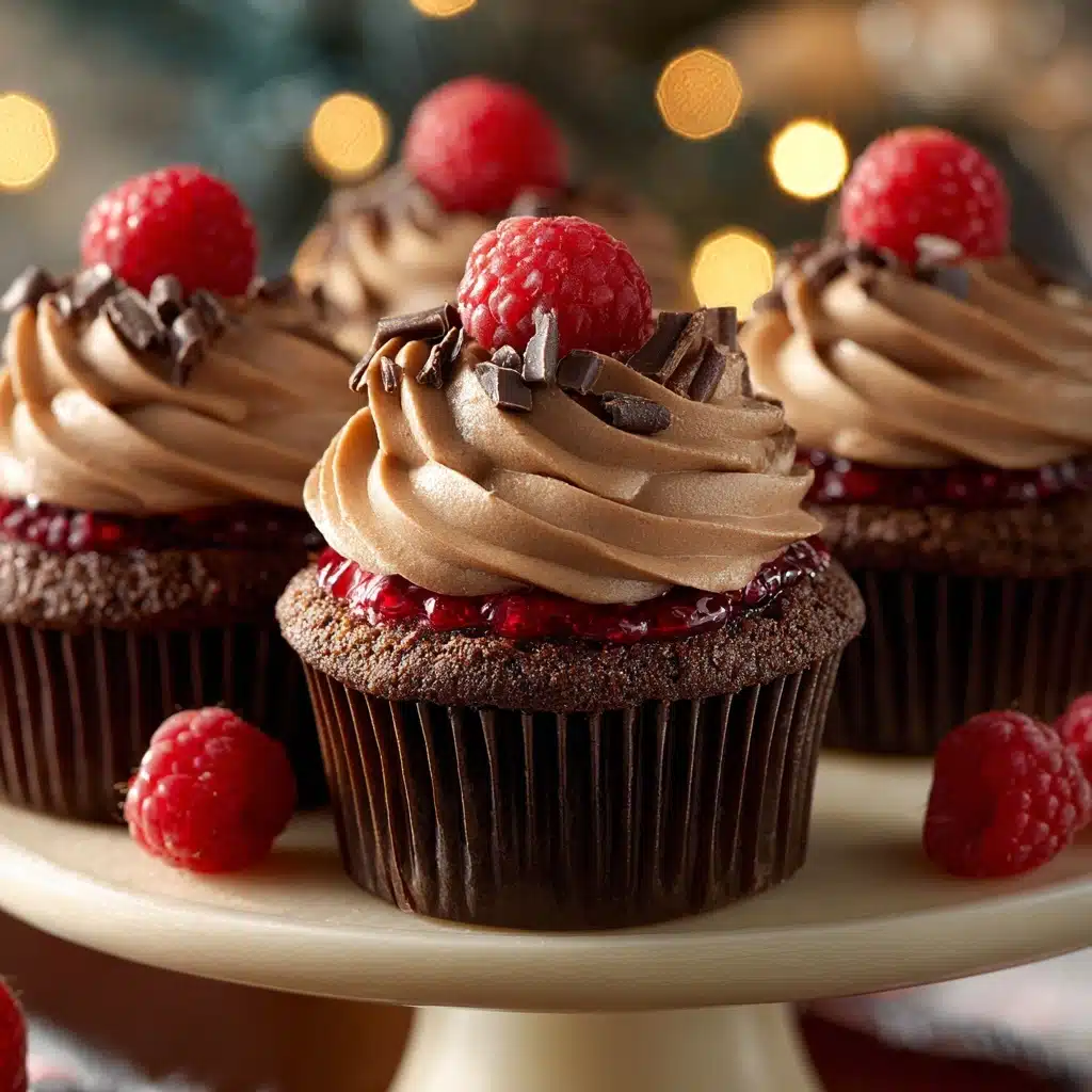 Chocolate Raspberry Cupcakes Recipe