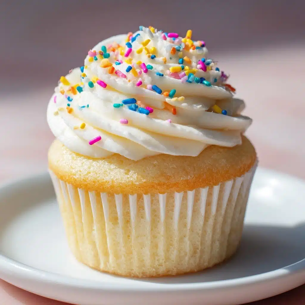 Easy Vanilla Cupcakes Recipe