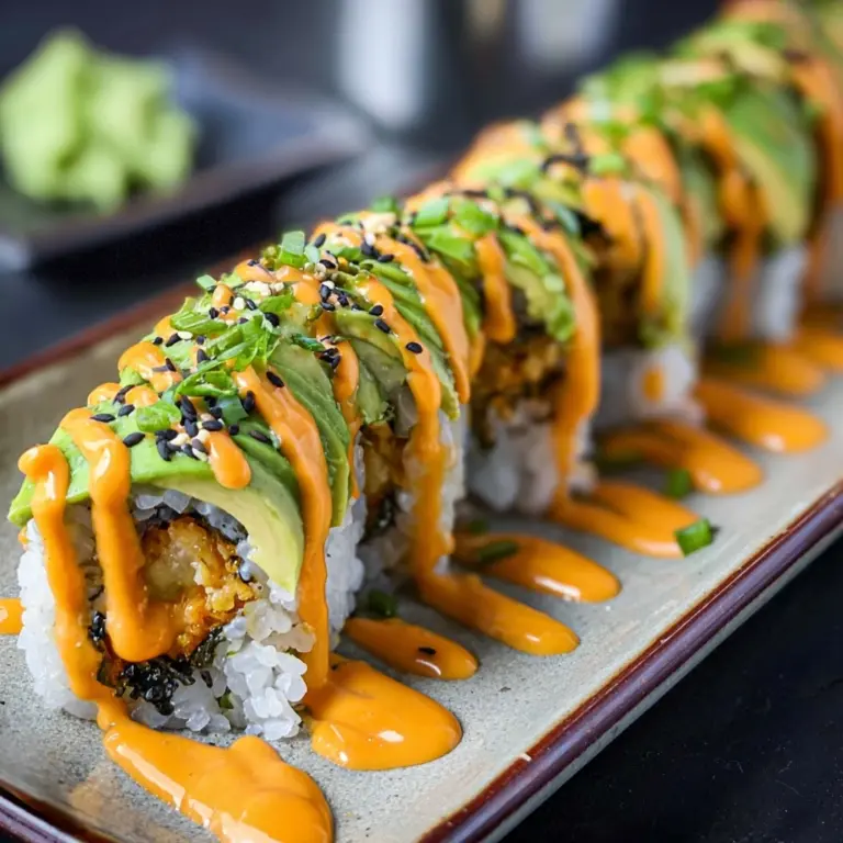 Homemade Dragon Rolls Recipe
