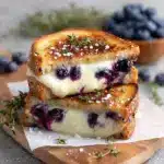 Crispy Blueberry Grilled Cheese Recipe