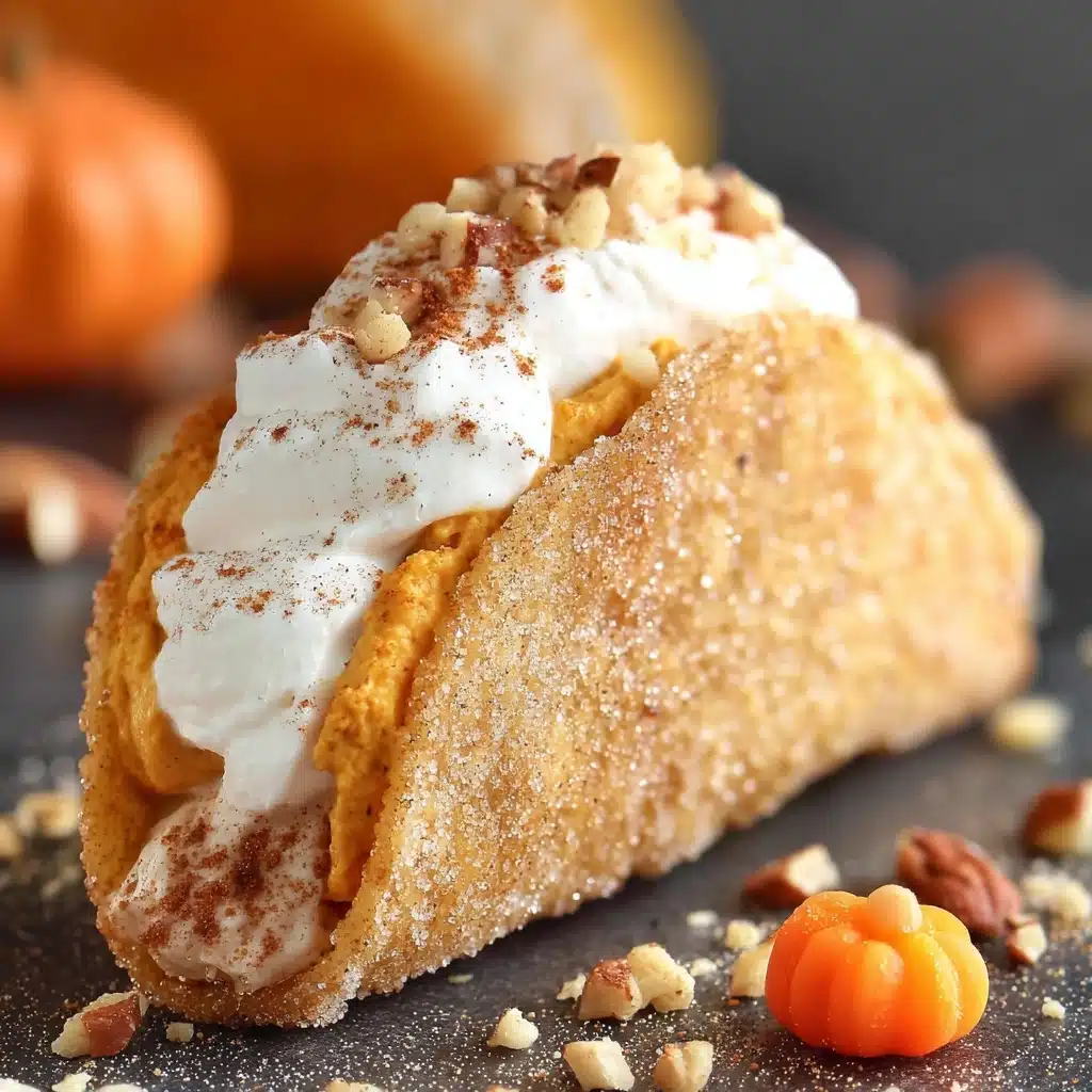 Pumpkin Pie Tacos Recipe - Recipe Image