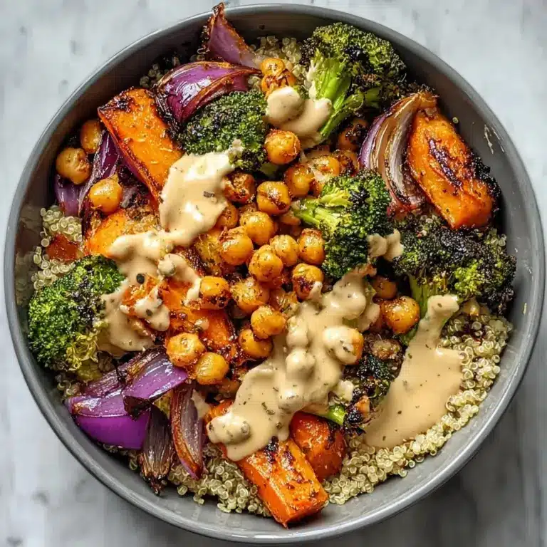 a Bowls with Maple Dijon Tahini Dressing Recipe