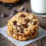 Peanut Butter Oatmeal Chocolate Chip Cookies Recipe