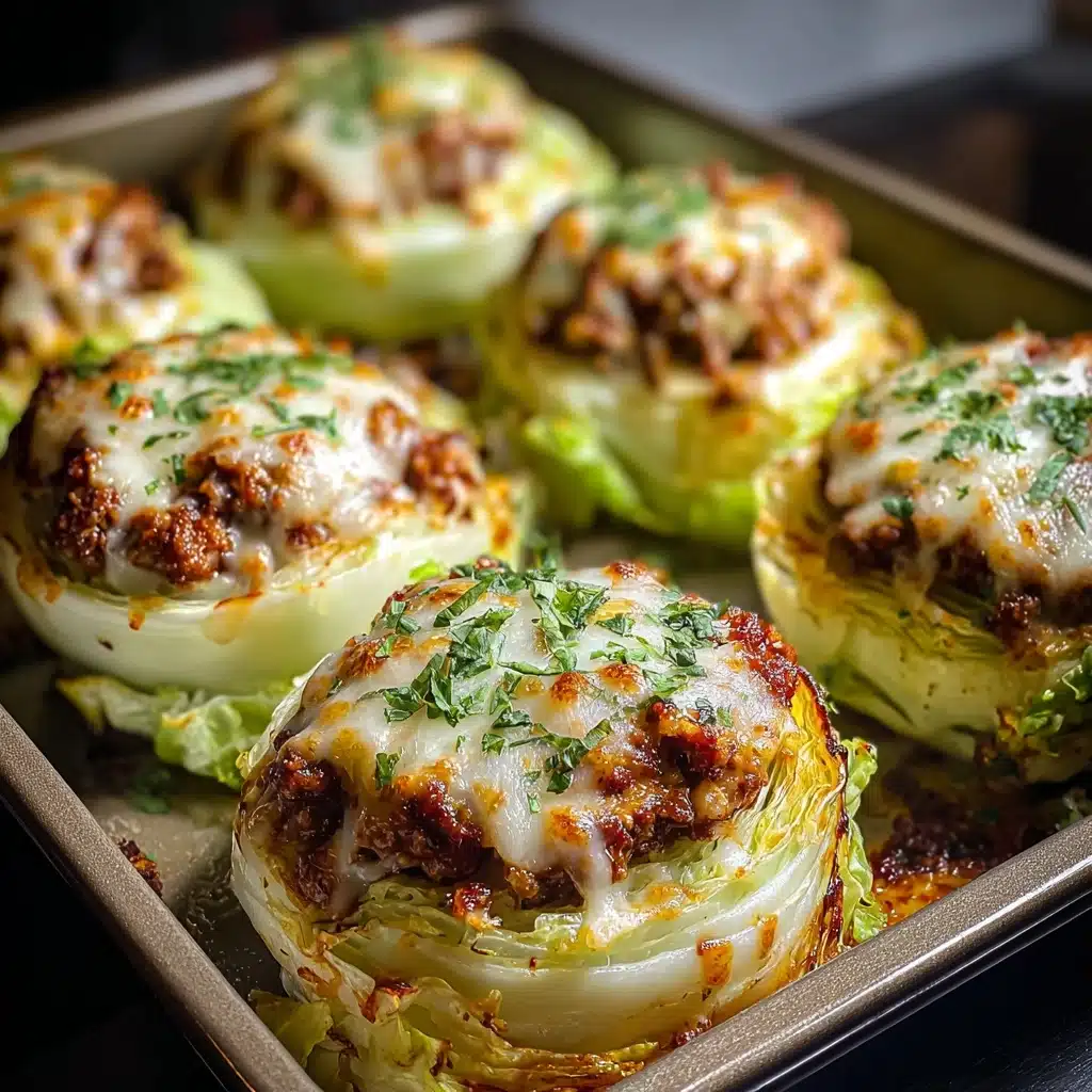Oven-Baked Cabbage Burgers Recipe - Recipe Image