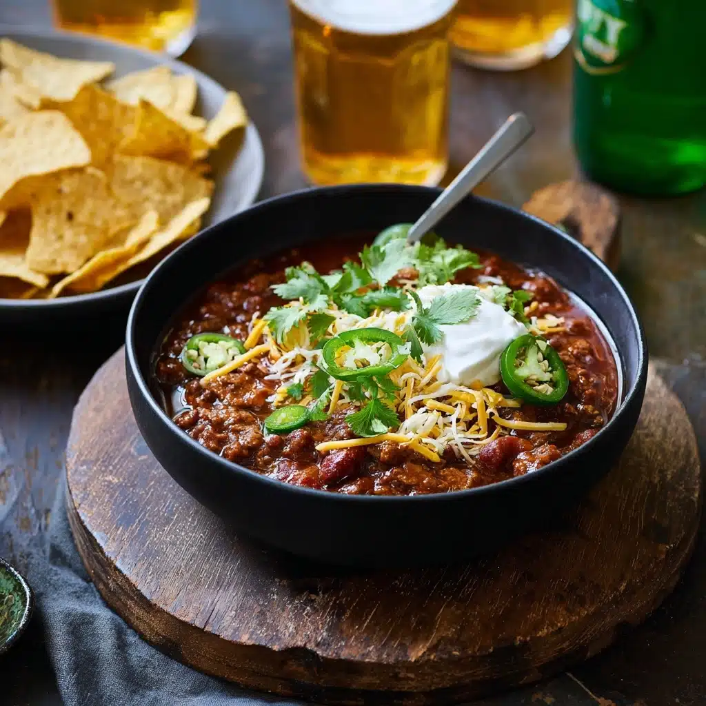 Classic Beef Chili Recipe - Recipe Image