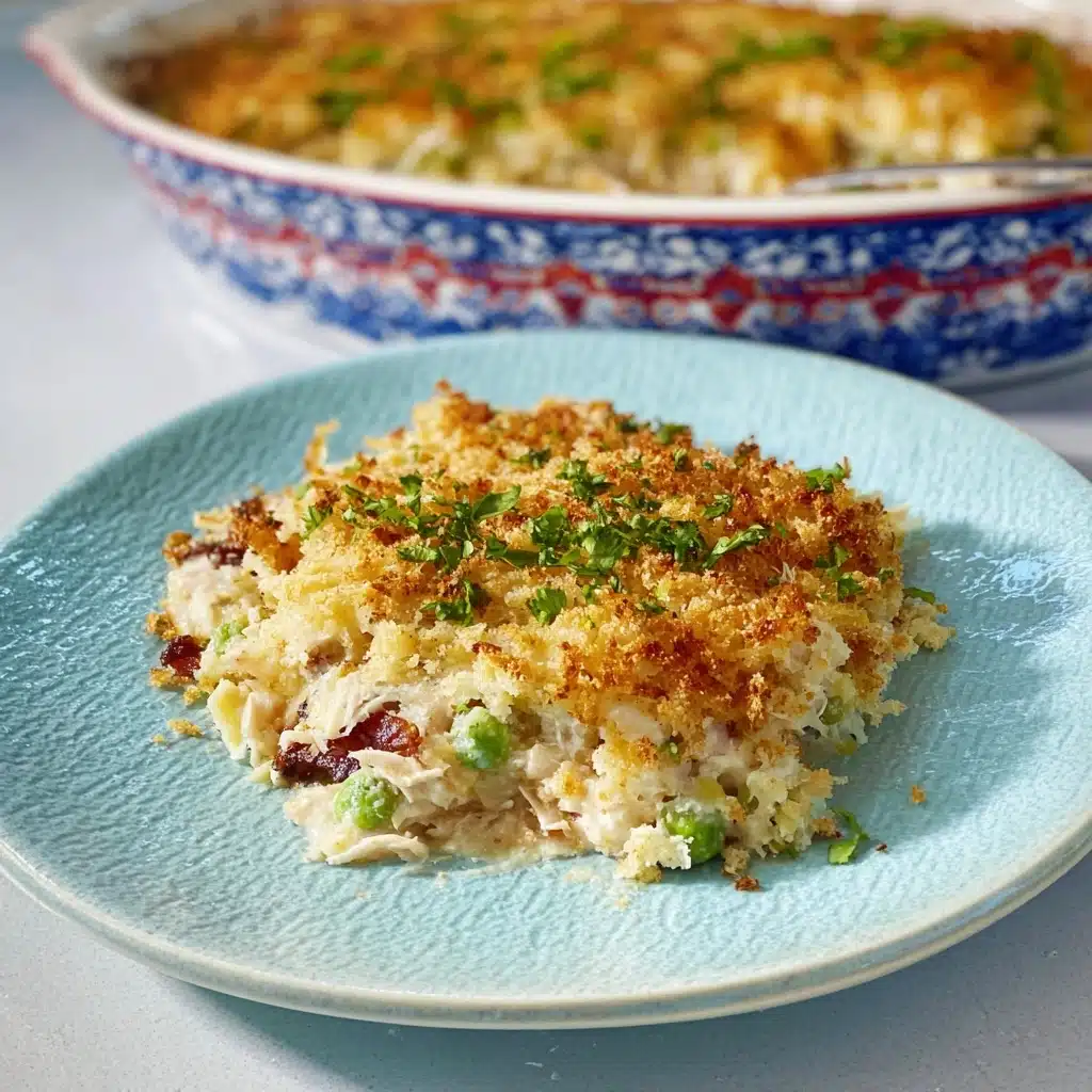 Chicken Alfredo Rice Casserole Recipe
