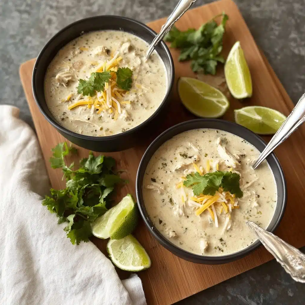 Keto Cream Cheese Chicken Chili Recipe - Recipe Image