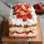 Strawberry Angel Food Cake Recipe