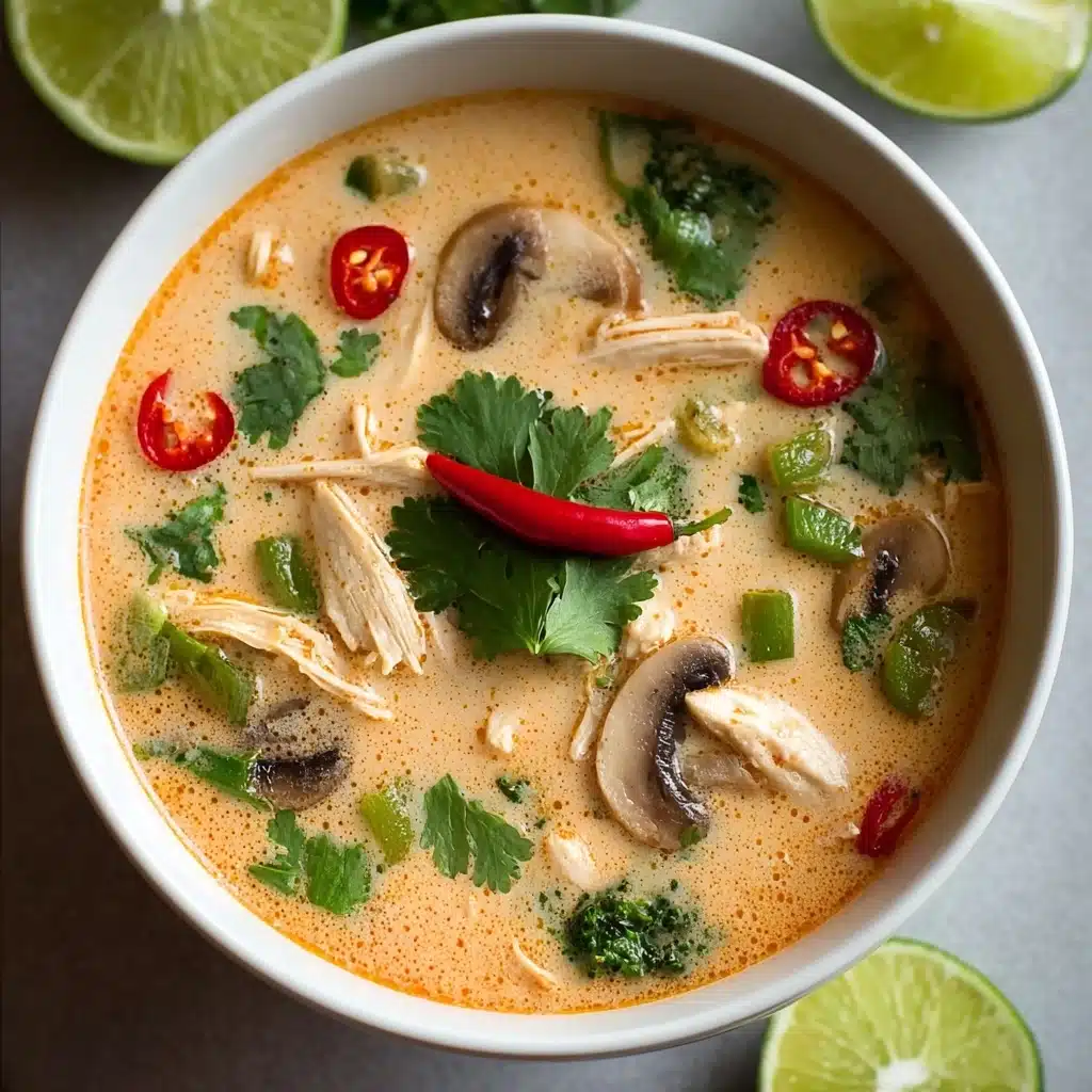 Crockpot Thai Coconut Chicken Soup: A Cozy Delight Recipe