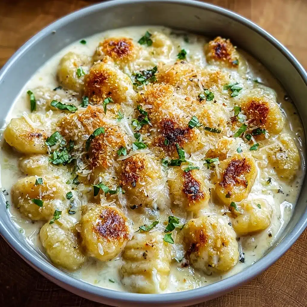 Creamy Crack Chicken Gnocchi Recipe - Recipe Image