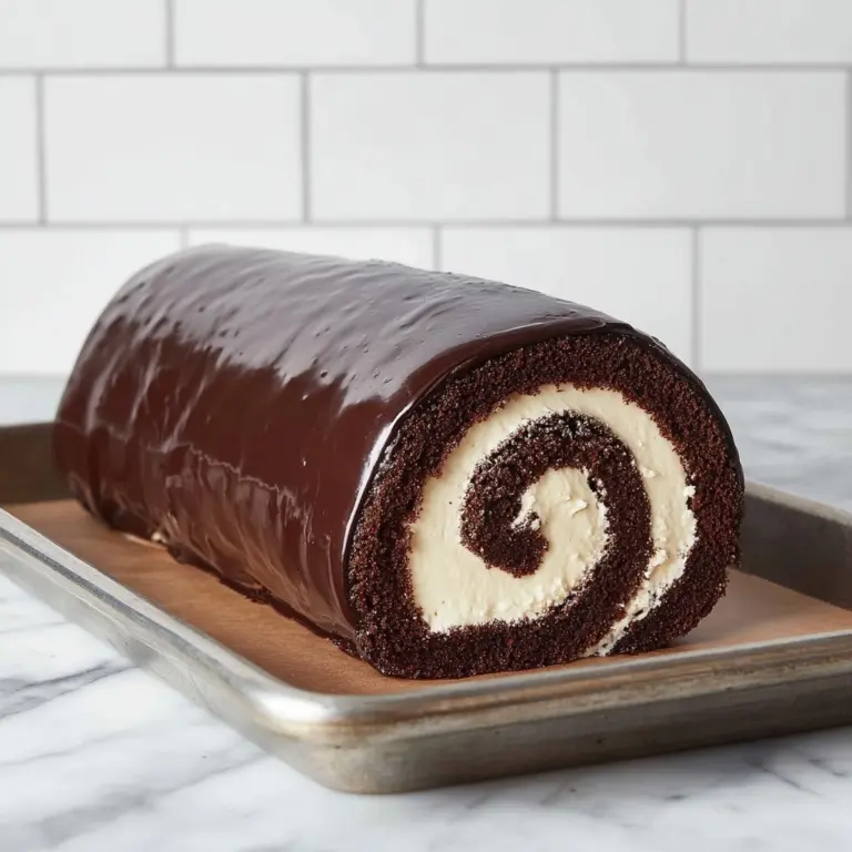 No-Fail Chocolate Swiss Roll: A Perfect Cake Roll Recipe