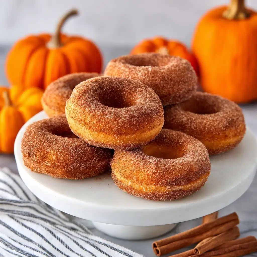 Easy Baked Pumpkin Donuts Recipe - Recipe Image