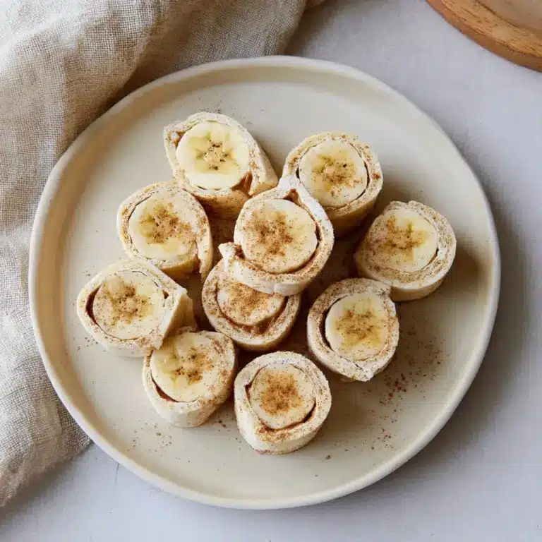 High-Protein Peanut Butter Banana Roll Ups Recipe