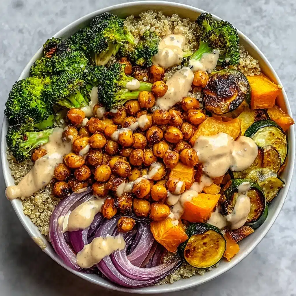 a Bowls with Maple Dijon Tahini Dressing Recipe - Recipe Image