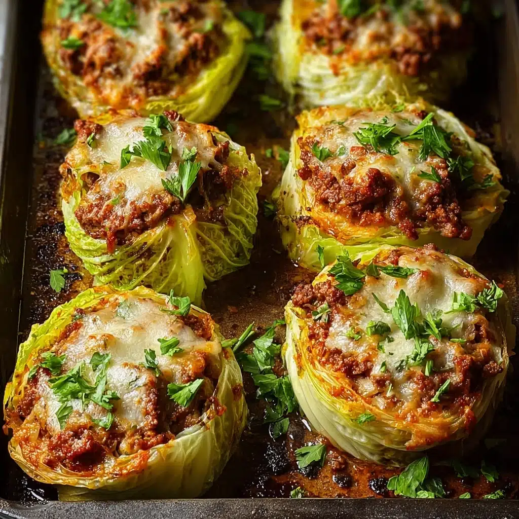 Oven-Baked Cabbage Burgers Recipe - Recipe Image