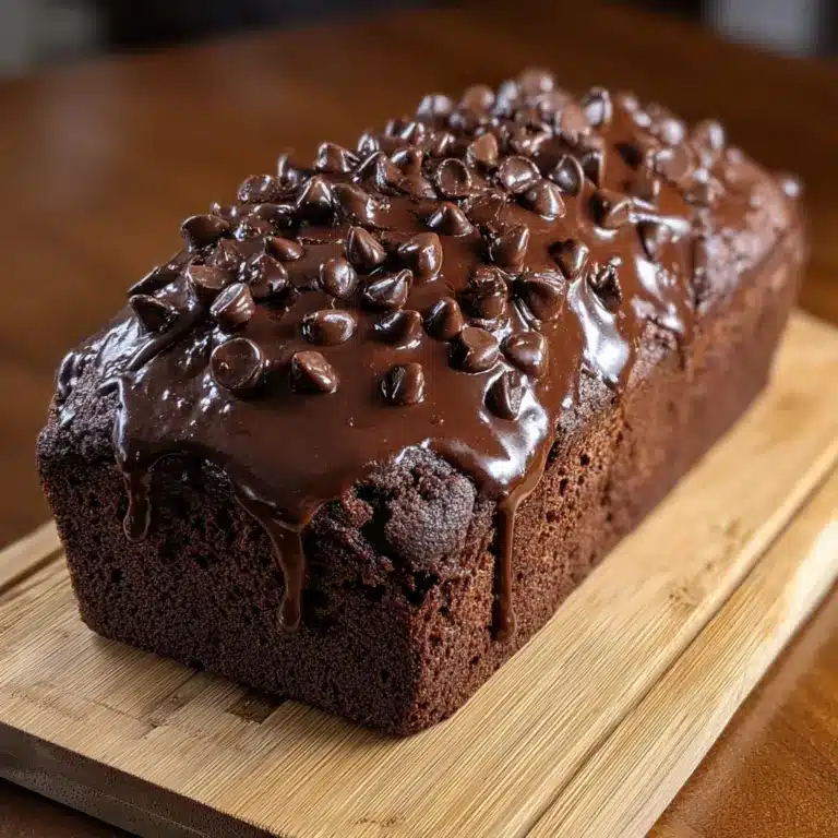 Hot Fudge Brownie Bread Recipe