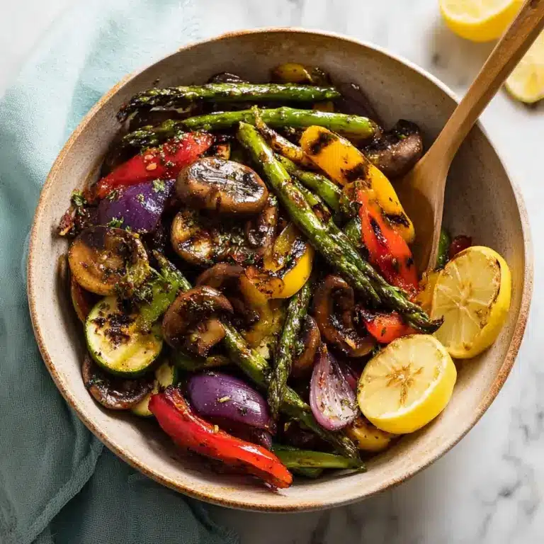 Incredible BBQ Grilled Vegetables – marinated! Recipe