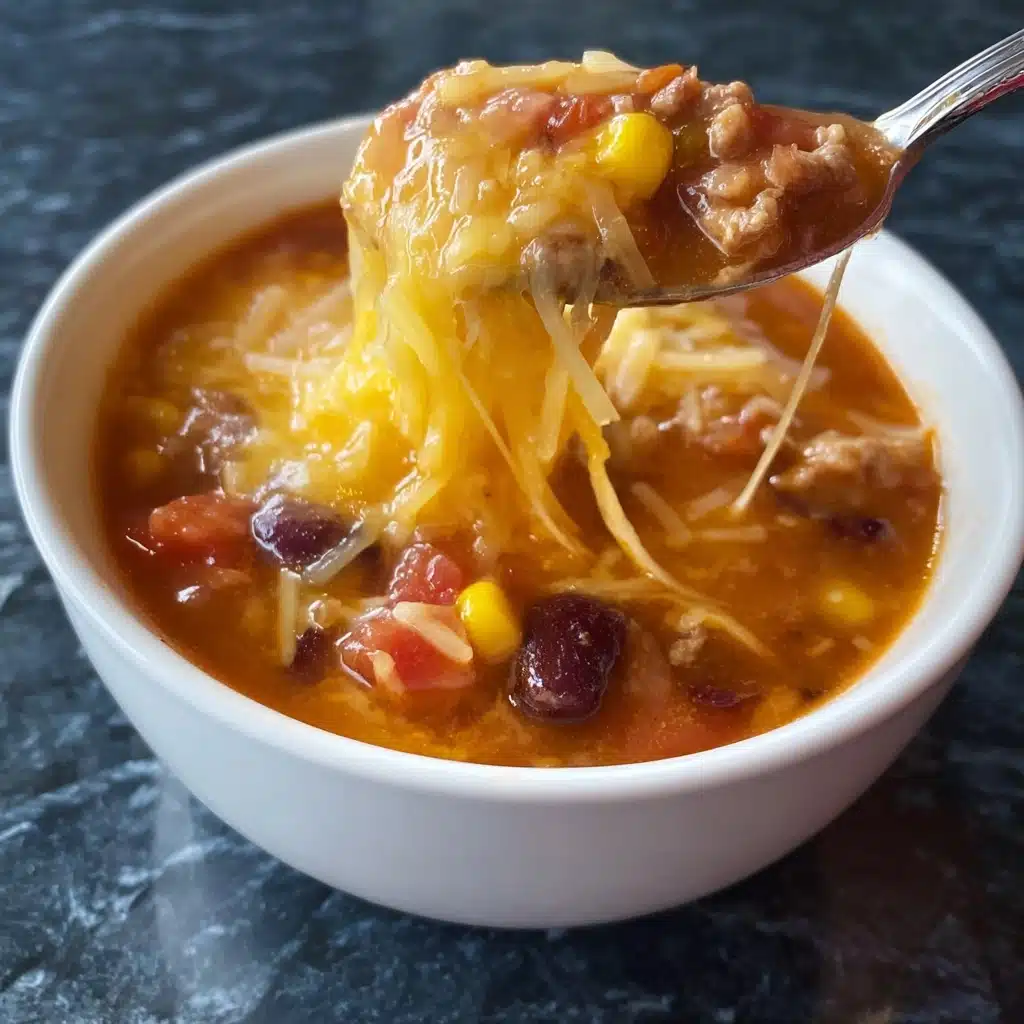 7 Can Taco Soup Recipe - Recipe Image