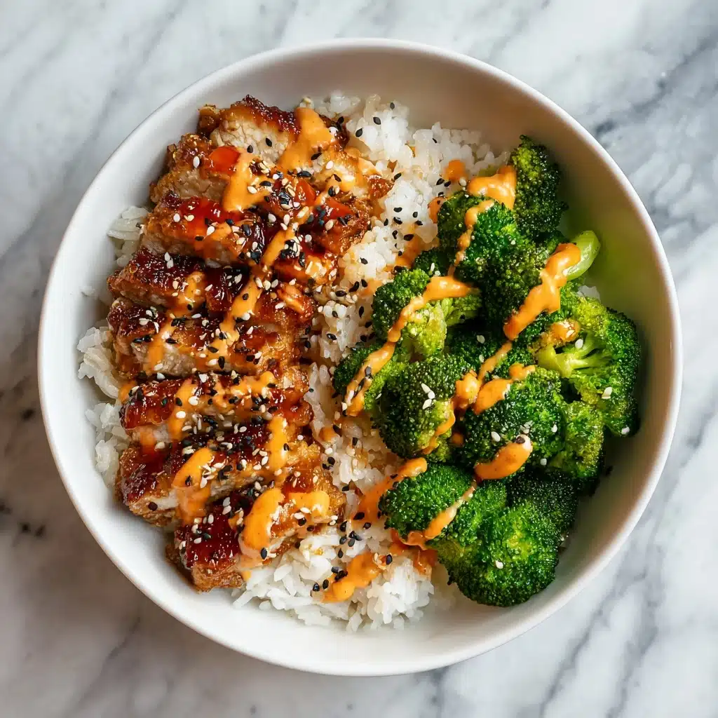 Sticky Chicken Bowls Recipe - Recipe Image