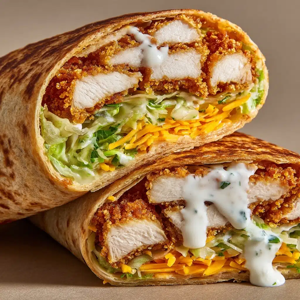 crispy chicken ranch snack wrap Recipe - Recipe Image