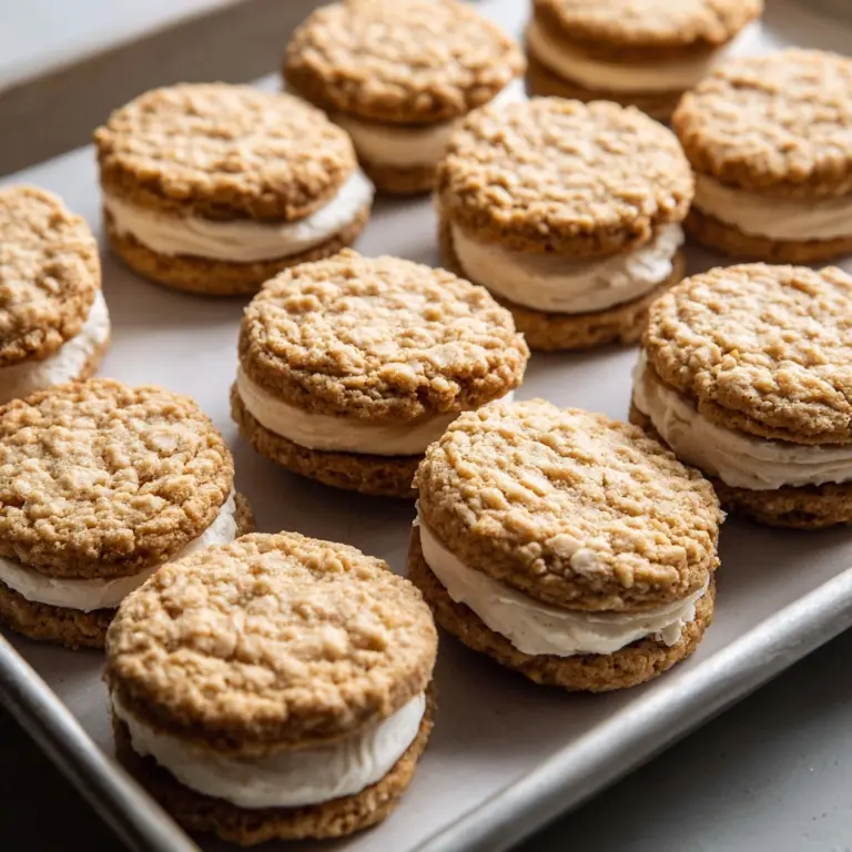 Tiny Oatmeal Cream Pies Recipe