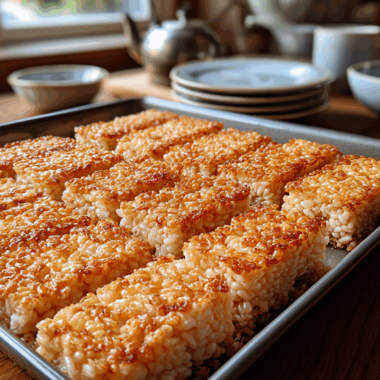Crispy Rice Recipe