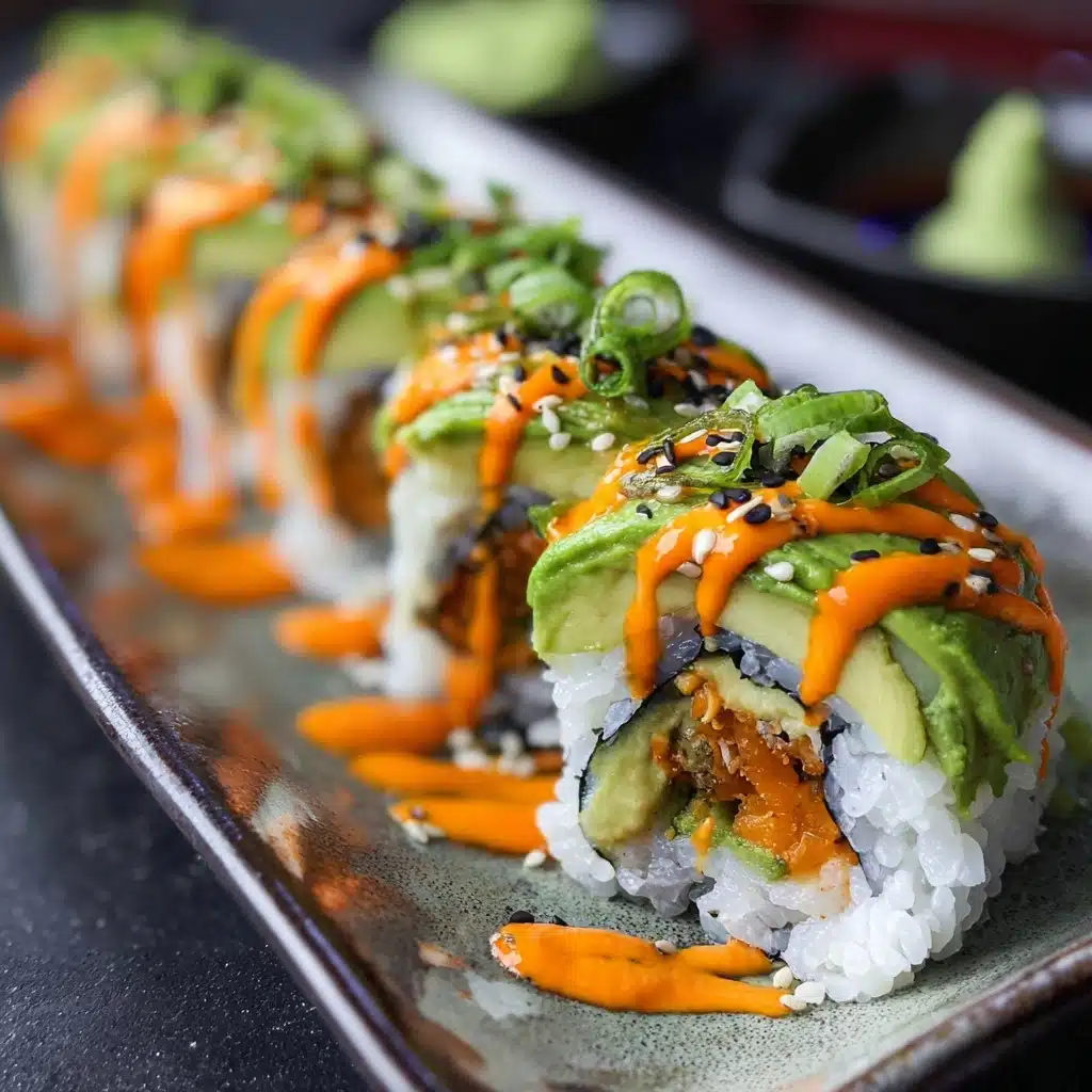 Homemade Dragon Rolls Recipe - Recipe Image