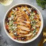 Mediterranean Chicken and Orzo Recipe
