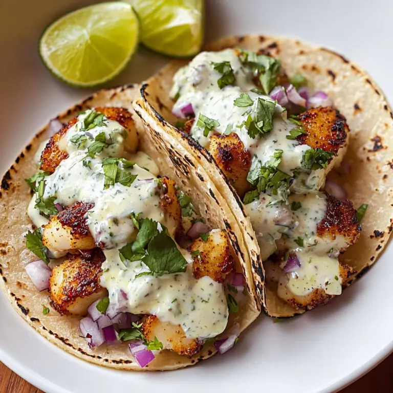 Fish Tacos Lime Crema: The Ultimate Recipe for Flavor Recipe