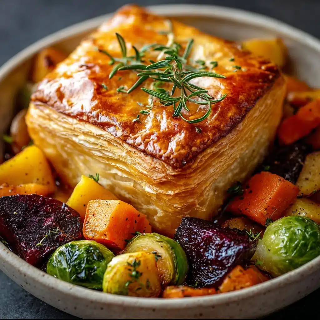 Roasted Autumn Vegetable Pot Pies Recipe