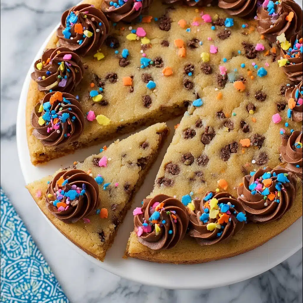 Chocolate Chip Cookie Cake Recipe