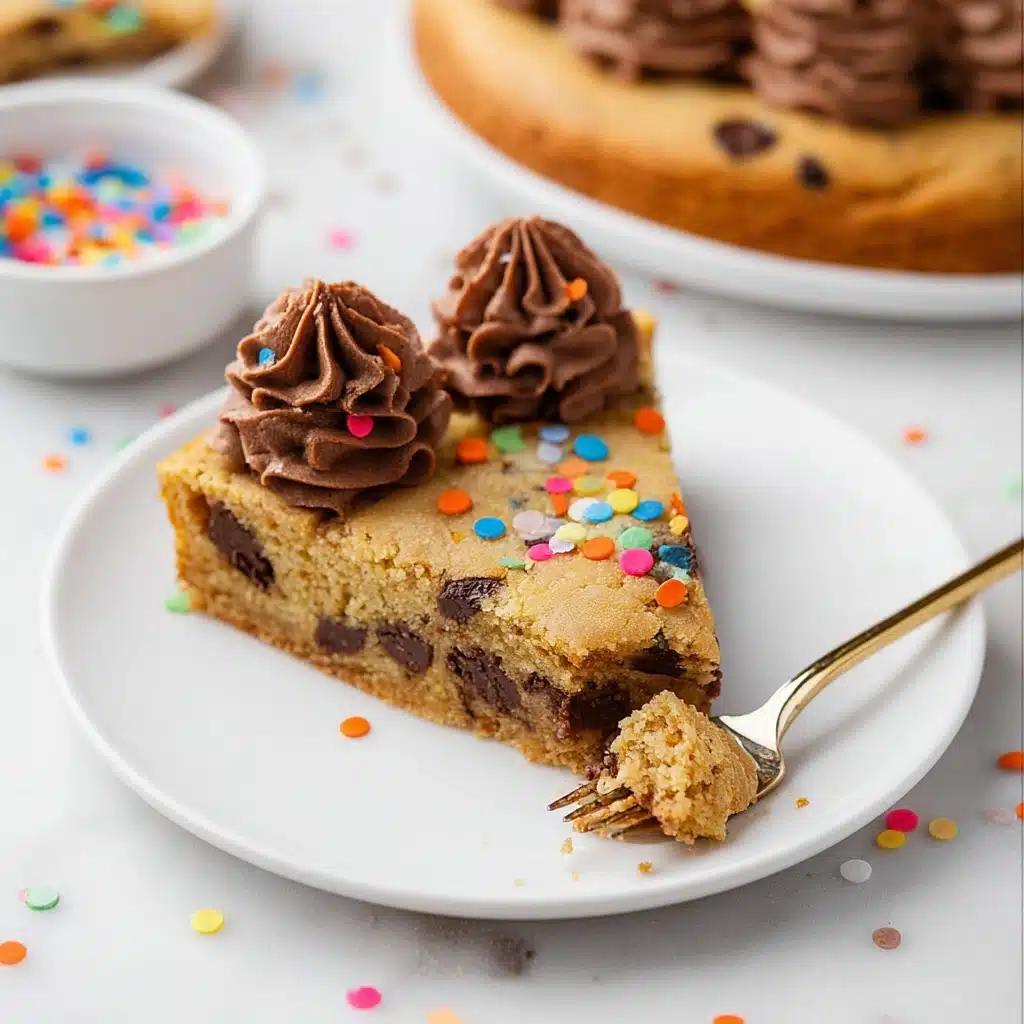 Chocolate Chip Cookie Cake Recipe - Recipe Image