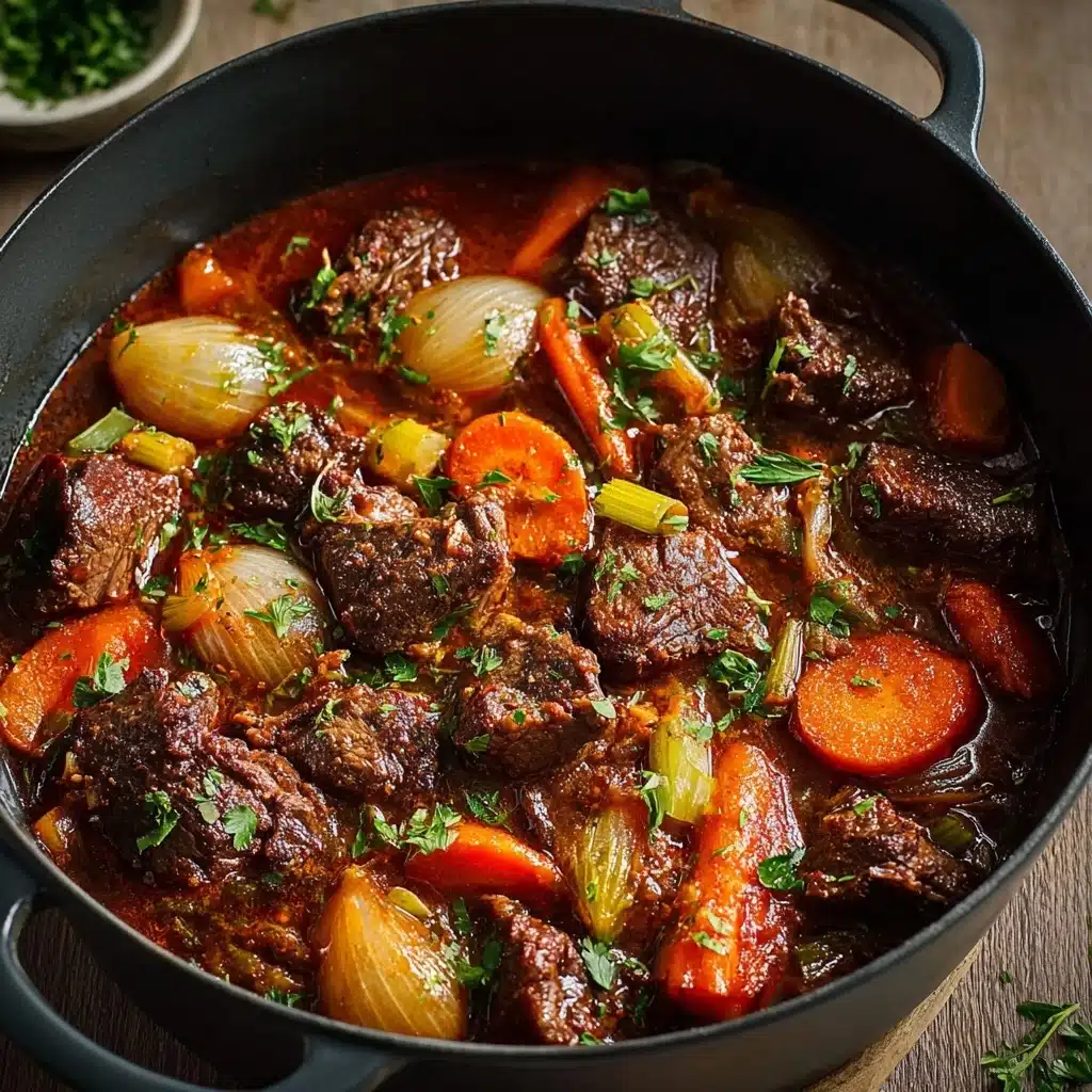 Tuscan Beef Casserole Delight Recipe - Recipe Image