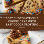 Chocolate Chip Cookie Cake Recipe