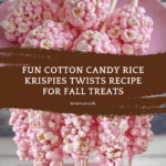Cotton Candy Rice Krispies Twists Recipe