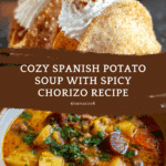 Spanish Potato Soup with Chorizo Recipe