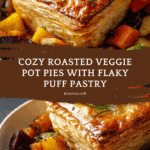 Roasted Autumn Vegetable Pot Pies Recipe