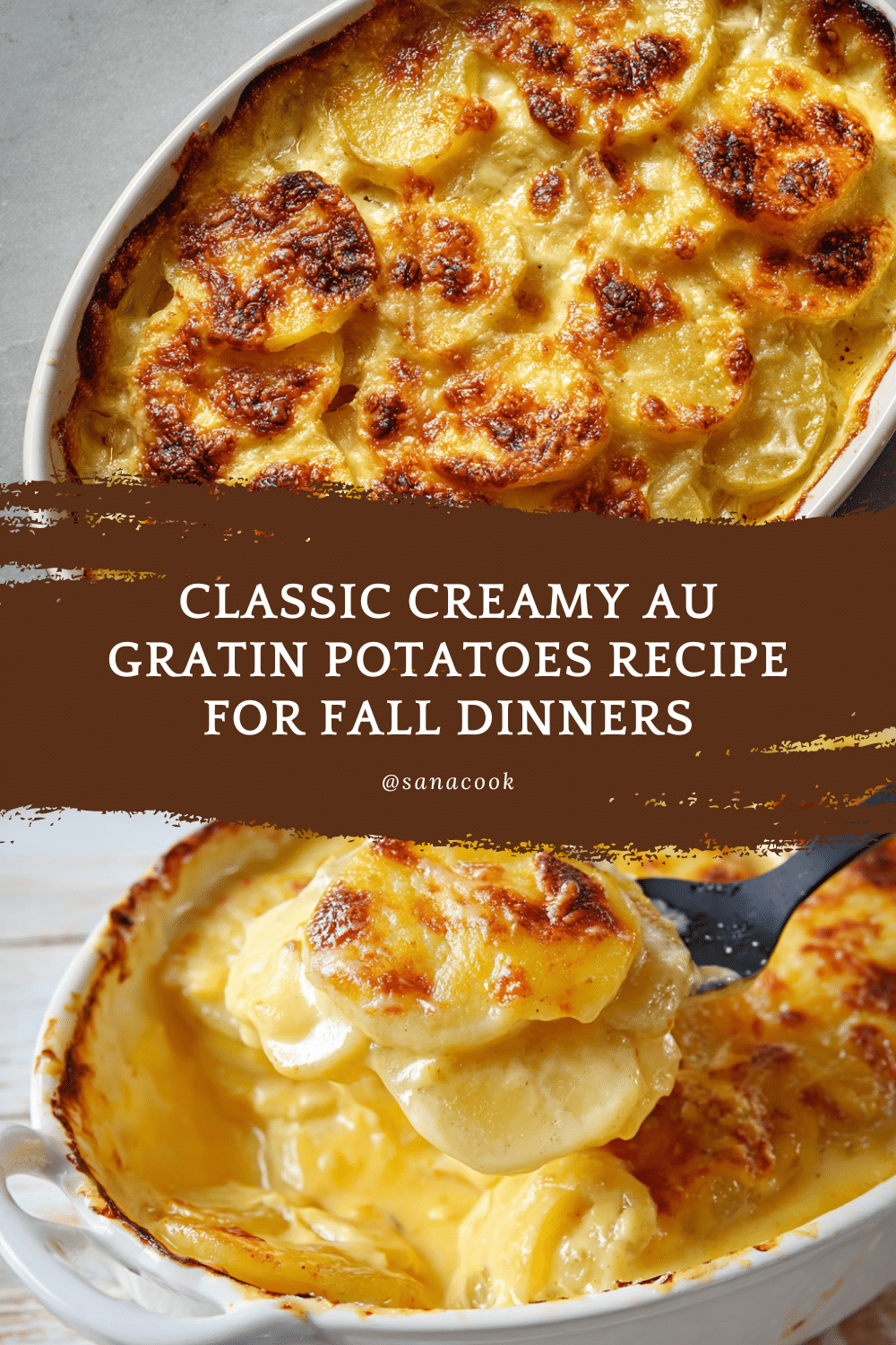 Easy Au Gratin Potatoes - Creamy, Cheesy Comfort Food Delight