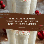 Festive Peppermint Christmas Float Recipe