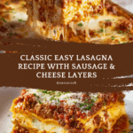 Easy Lasagna Recipe