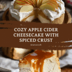 Apple Cider Cheesecake Recipe