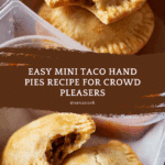 Mini Taco Hand Pies Recipe