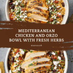 Mediterranean Chicken and Orzo Recipe