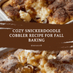 Snickerdoodle Cobbler Recipe