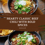 Classic Beef Chili Recipe