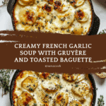 Cozy Up with Scrumptious Country French Garlic Soup Recipe
