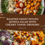 Healthy Roasted Sweet Potato Salad Recipe